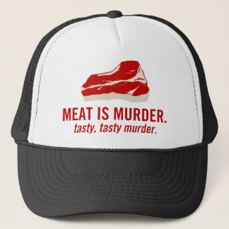 Meat is Murder, Tasty Murder Trucker Hat