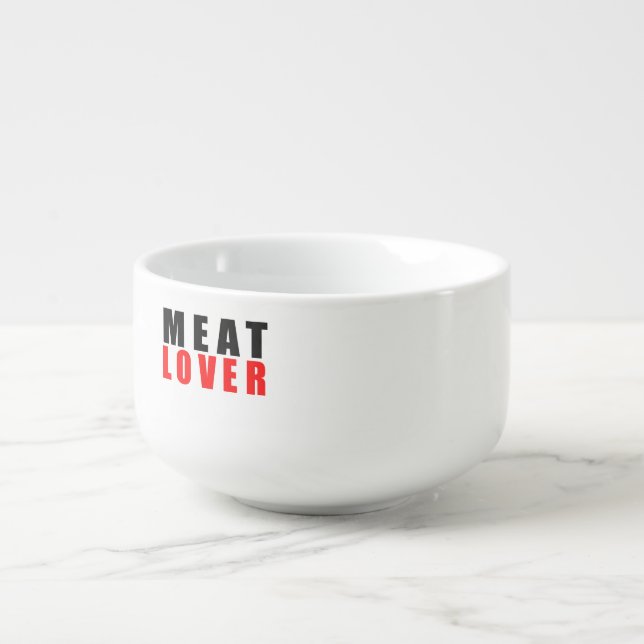 Meat lover soup mug (Front)