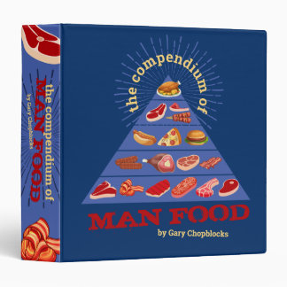 Meat men grilling personalized cookbook recipe 3 r ring binder