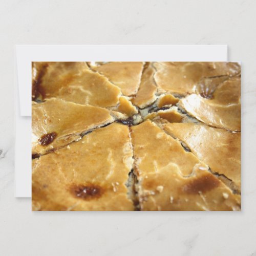 Meat Pie Invitation