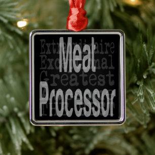 Meat Processor Extraordinaire Metal Ornament