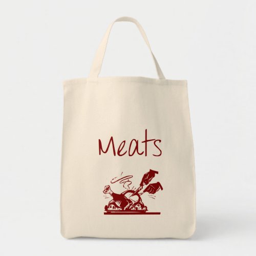 Meat Reusable Grocery Bag