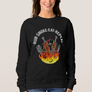 Meat Smoking Barbecue Quote For A Smoker Owner Sweatshirt