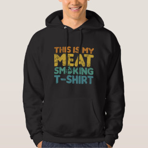 Meat Smoking BBQ Barbecue Smoker Grill Grilling St Hoodie