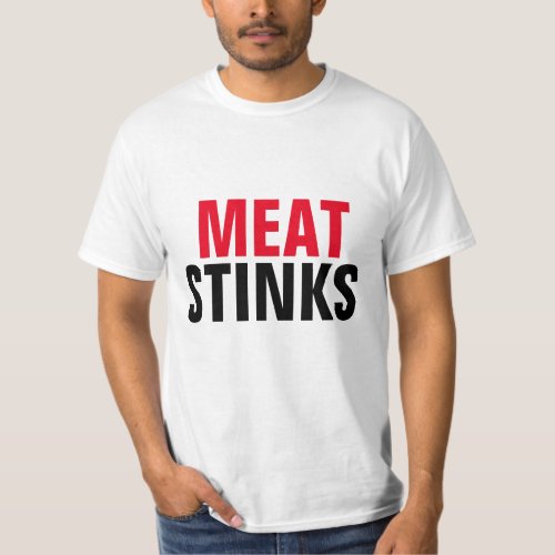 MEAT STINKS _ Darlene Connor Roseanne Inspired T_Shirt
