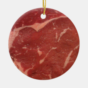 Meat Texture Ceramic Ornament