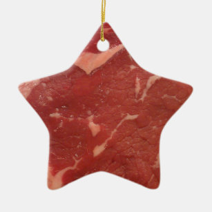 Meat Texture Ceramic Ornament