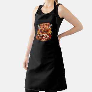 Meatball Fan Club VIP Member – Retro Italian Food Apron