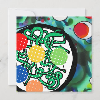 Meatball Madness Holiday Card