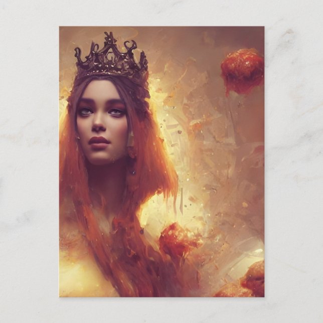 Meatballl Foodfight Queen Postcard (Front)