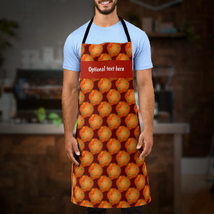 Meatballs and Sauce - food pattern and your name Apron