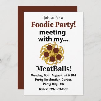 Meatballs Funny Meeting With My Meatballs 