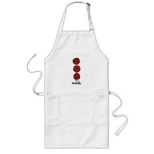 Meatballs Meatball stacked on top of each other Long Apron