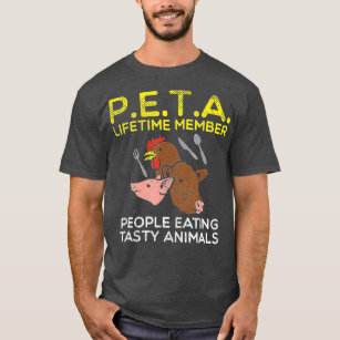 Peta People Eat Tasty Animals Clothing | Zazzle