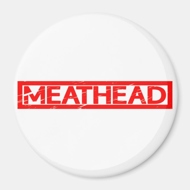 Meathead Stamp Magnet (Front)