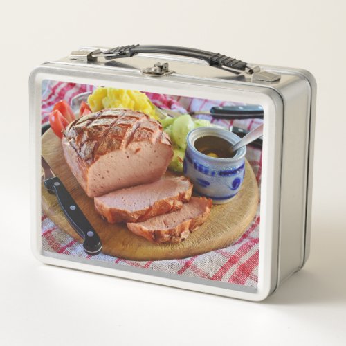 Meatloaf Meal Cheese Dish Lunch Box