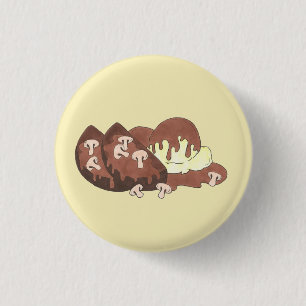 Meatloaf Meat Loaf Potatoes Mushroom Gravy Foodie Button