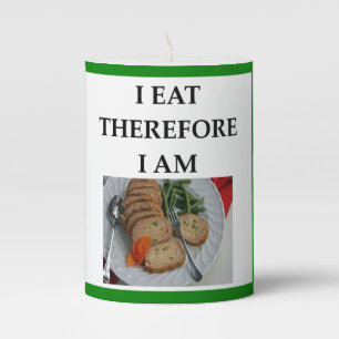 MEATLOAF PILLAR CANDLE