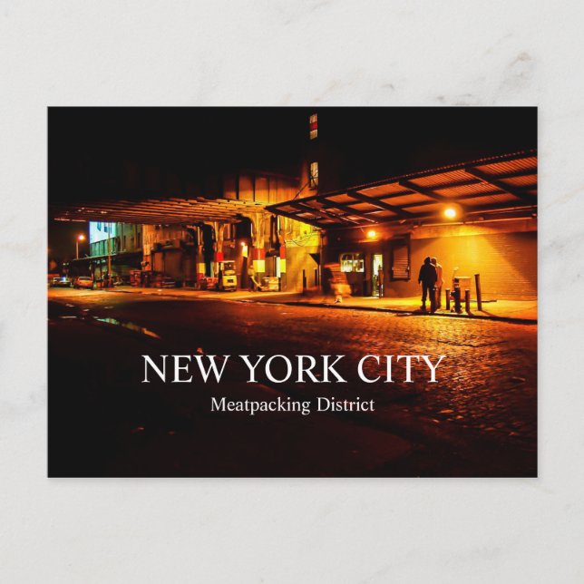 Meatpacking District Postcard (Front)