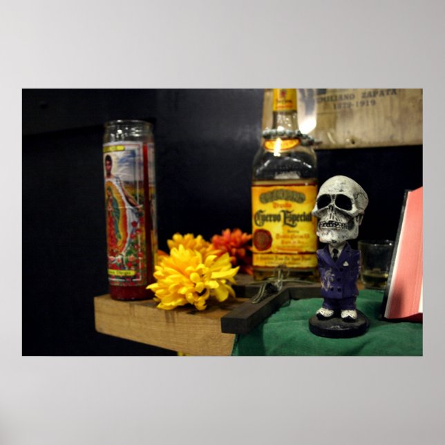 MECA's 2008 Day of The Dead Festival Poster (Front)