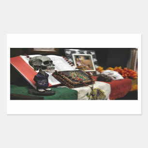 MECA's 2008 Day of The Dead Festival Rectangular Sticker