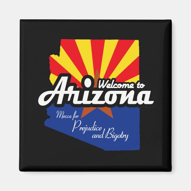 Mecca for Prejudice and Bigotry Magnet (Front)