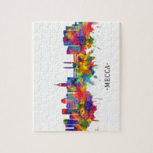 Mecca KSA Skyline Jigsaw Puzzle