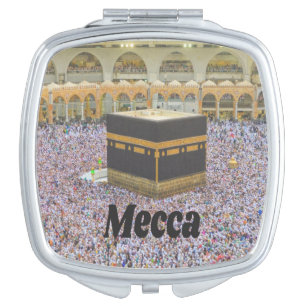 Mecca Saudi Arabia Islam’s holiest city, Kaaba Compact Mirror
