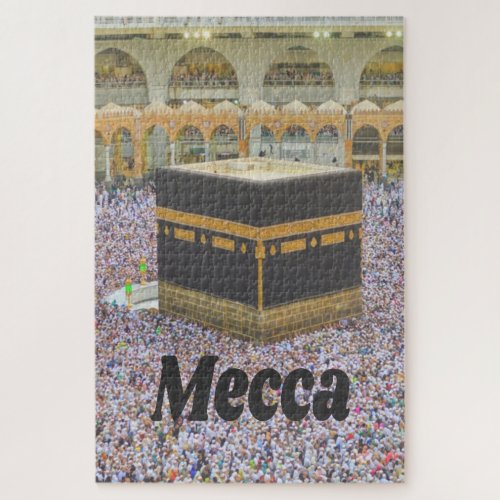 Mecca Saudi Arabia Islamâs holiest city Kaaba Jigsaw Puzzle