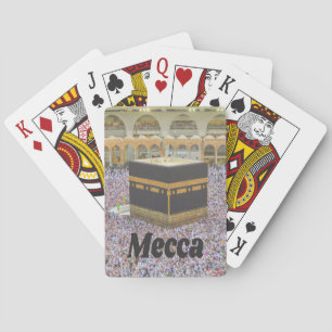 Mecca Saudi Arabia Islam’s holiest city, Kaaba Poker Cards