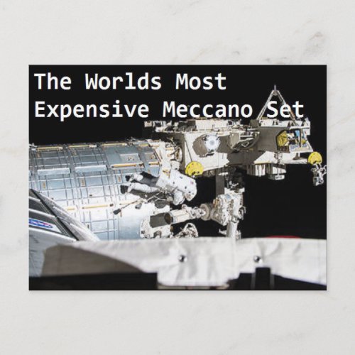 Meccano Postcard _ Flat Earth Meme