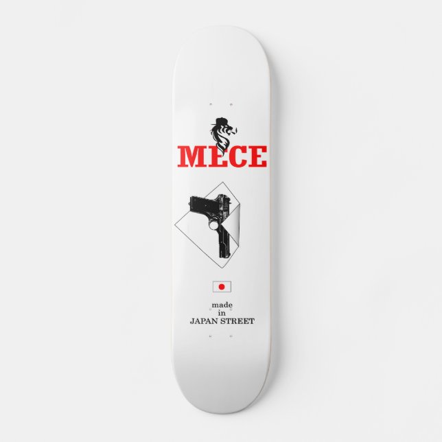 mece Soul Gun Skateboard Deck (Front)