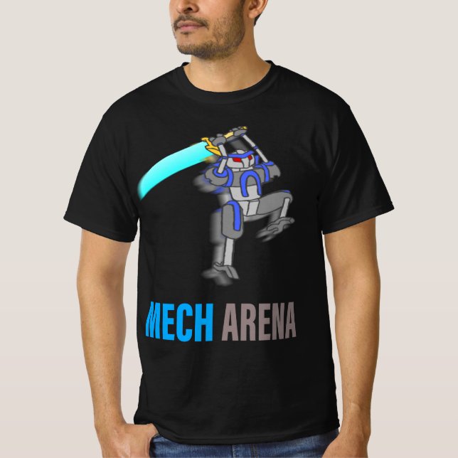 Mech Arena let's play amazing battle T-Shirt (Front)