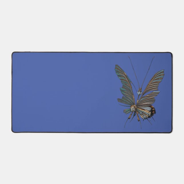 Mech Butterfly Desk Mat (Front)