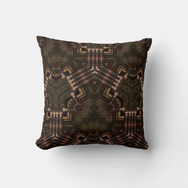 Mech Tech WPO Throw Pillow (Front)