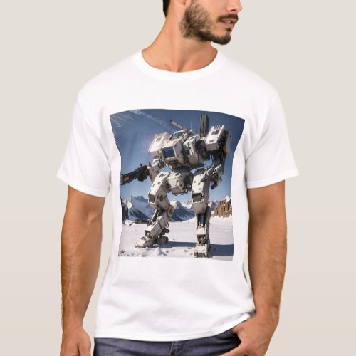 Mech Warrior T_Shirt