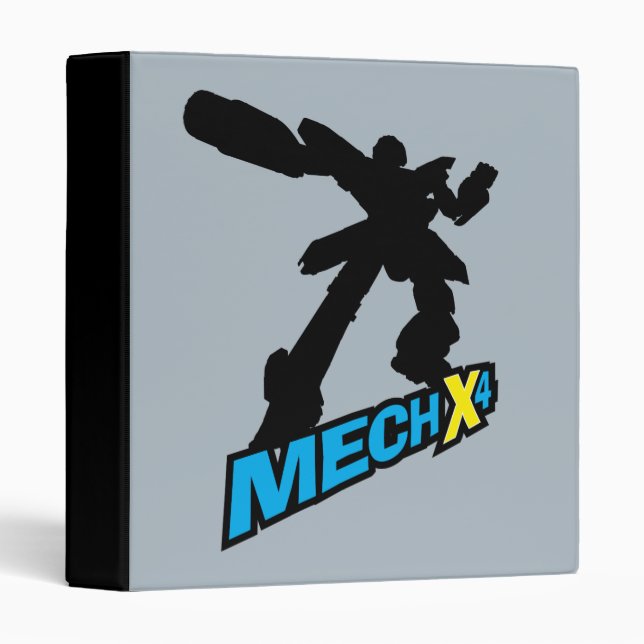 Mech X4 Silhouette Binder (Front/Spine)