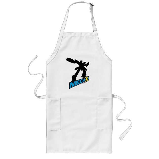 Mech X4 Silhouette Long Apron (Front)