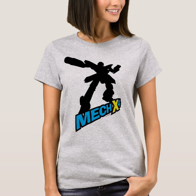 Mech X4 Silhouette T-Shirt (Front)