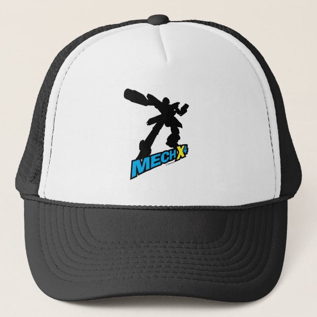 Mech X4 Silhouette Trucker Hat (Front)