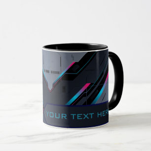 Mecha Fuel Cell Personalized Gamer Coffee Mug