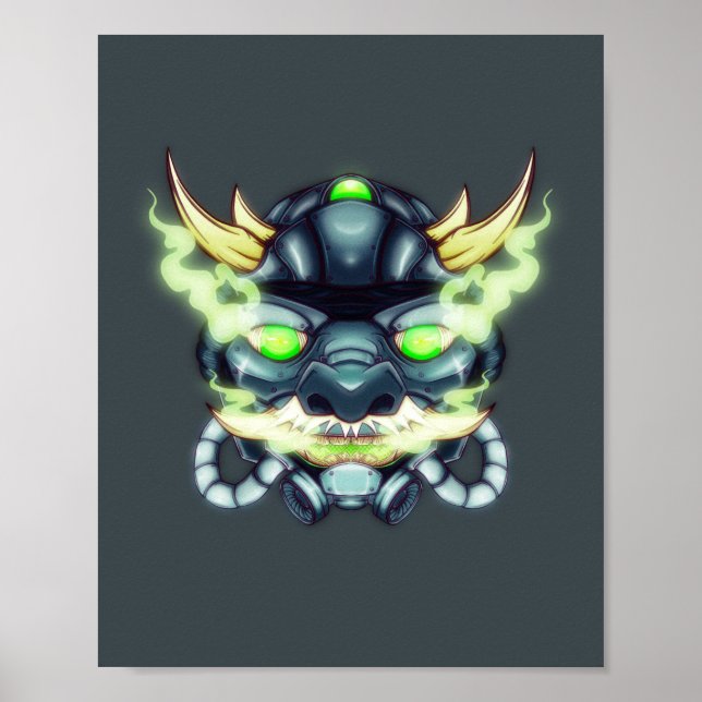 Mecha Oni Poster (Front)