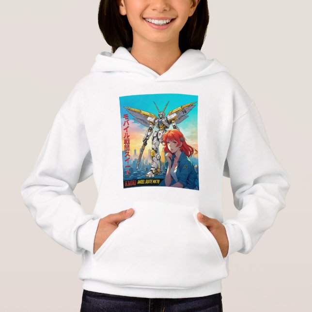 MECHA WARRIOR - KAORI'S ANGEL SUITE MK78  HOODIE (Front)
