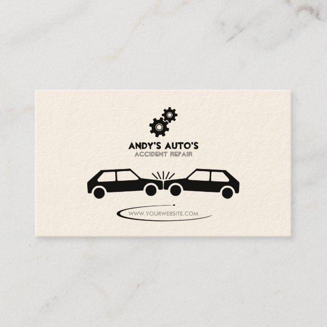 Mechanic/Accident Recovery Business Card (Front)