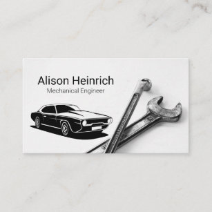 Mechanic   Auto Classic   Garage Shop Business Card