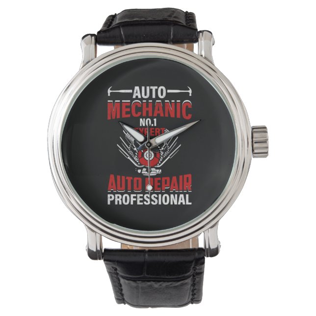 Mechanic Auto Mechanic No 1 Expert Watch (Front)