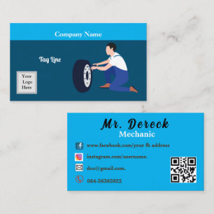 Mechanic Business Card