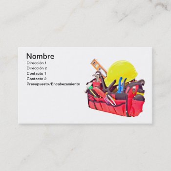 Mechanic Business Card by elmasca25 at Zazzle