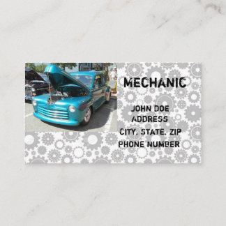 Mechanic Business Card