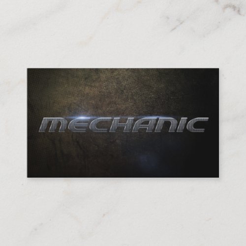 Mechanic Business card